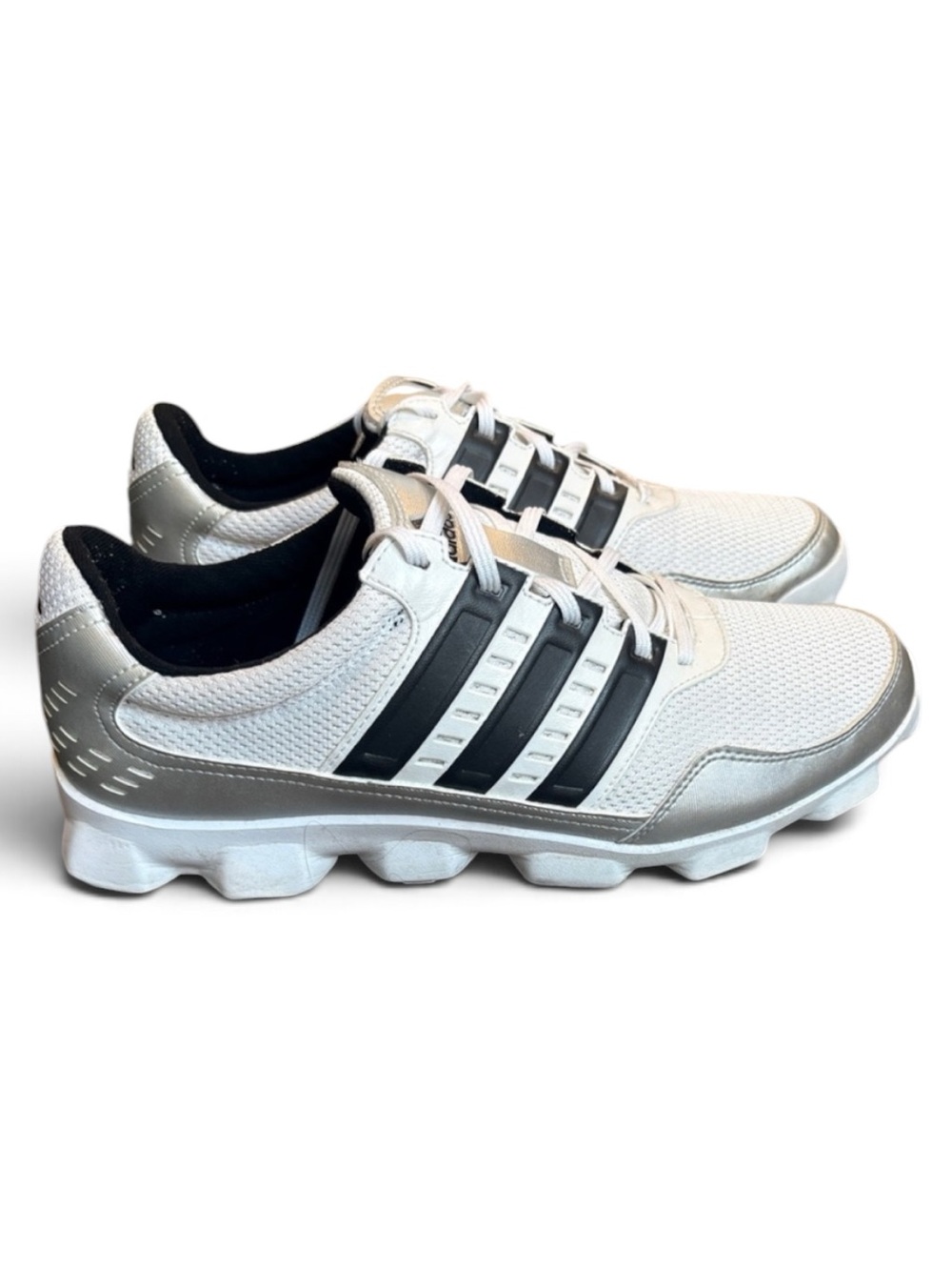 Adidas Crossflex Sport Golf Shoes Men’s 11.5 White/Black Spikeless